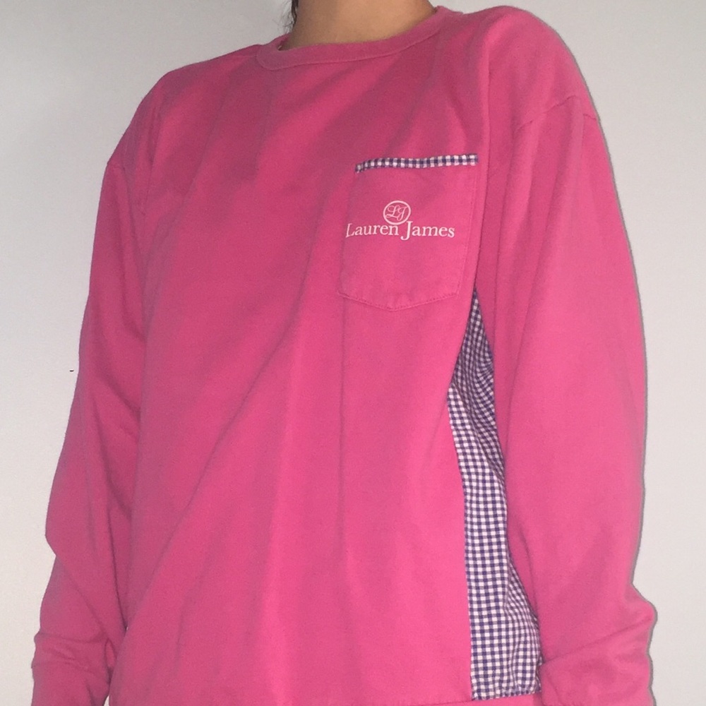 Pink Lauren James sweater